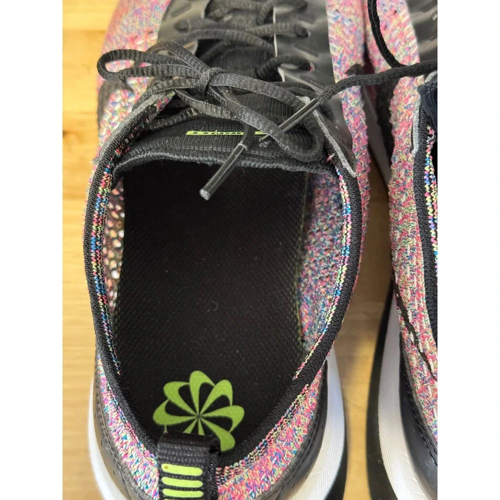 Nike Air Max Flyknit Racer Mens Ghost Green Pink‎ Blast DJ6106-300 Size 10.5